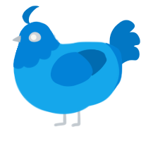 (unnamed), a sky and sapphire chicken with a head pattern