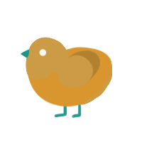 (unnamed), a orange and gold chicken with a head pattern