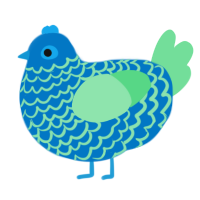 (unnamed), a sapphire and spring chicken with a lace pattern