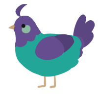 (unnamed), a turquoise and overcast chicken with a head pattern