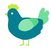 A sea and spring chicken