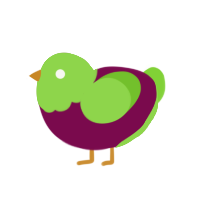 (unnamed), a wine and grass chicken with a head pattern