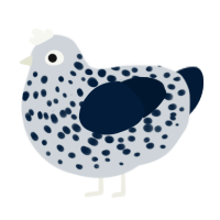(unnamed), a mist and tumblr chicken with a speckle pattern