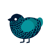 (unnamed), a tumblr and teal chicken with a lace pattern
