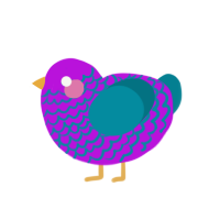 (unnamed), a amethyst and sea chicken with a lace pattern