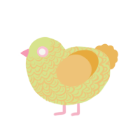 (unnamed), a lemon and honey chicken with a double-lace pattern