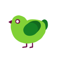 (unnamed), a grass and leaf chicken