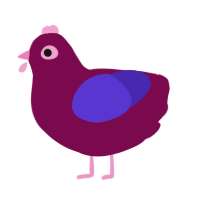 Canonically Dead, a wine and indigo chicken