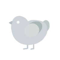 close peep-, a mist and silver chicken