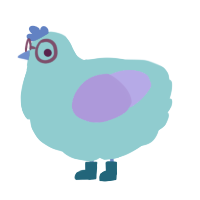A wine and leaf chicken