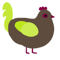 A bark and lime chicken