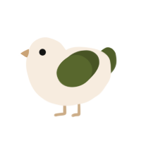 A cream and olive chicken