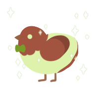 A apple and russet chicken with a head pattern