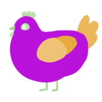 A amethyst and honey chicken