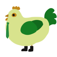 Aaron, a lemon and leaf chicken