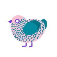 (unnamed), a rose and sea chicken with a lace pattern