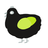 A sable and lime chicken