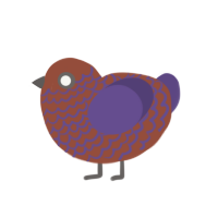 (unnamed), a russet and overcast chicken with a lace pattern