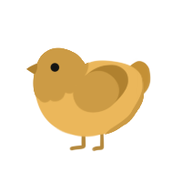 A honey and gold chicken with a head pattern