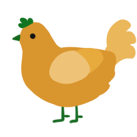 A orange and honey chicken