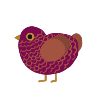 (unnamed), a wine and russet chicken with a lace pattern