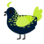 Radical, a tumblr and lime chicken with a half-lace pattern