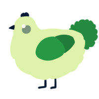 A apple and viridian chicken
