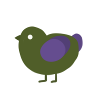 Spoonless Joker, a olive and overcast chicken with a bar pattern