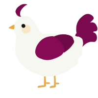 A white and wine chicken