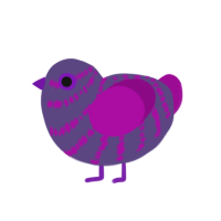 (unnamed), a overcast and plum chicken with a bar pattern