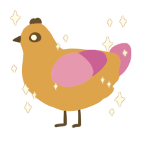 A orange and orchid chicken