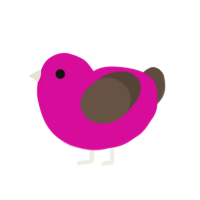 (unnamed), a fuchsia and bark chicken