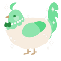 A cream and spring chicken with a head pattern