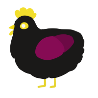 A sable and wine chicken