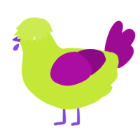 (unnamed), a lime and plum chicken