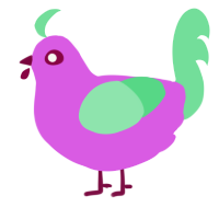 A orchid and spring chicken