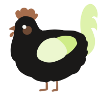A sable and apple chicken