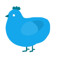 A sky chicken