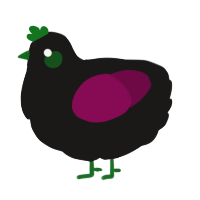 A sable and wine chicken