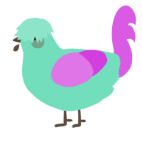 A mint and orchid chicken