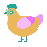 A honey and lavender chicken