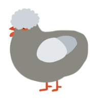 A ash and mist chicken