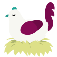A white and wine chicken