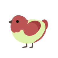 (unnamed), a apple and red chicken with a head pattern