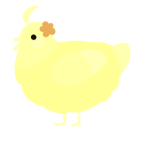 A grey and plum chicken with a head pattern
