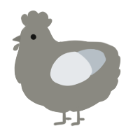 A ash and mist chicken