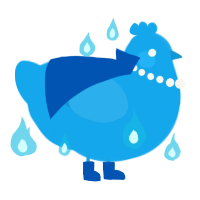 A sky chicken