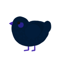 (unnamed), a tumblr chicken with a speckle pattern