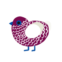 MixedBerryPie, a wine and white chicken with a lace pattern