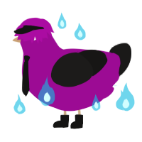 William Afton, a plum and sable chicken